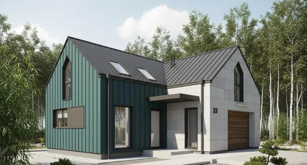 Проект Одноэтажный дом 13 на 21, 145 м2