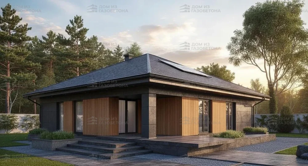 Проект Одноэтажный дом 14 на 20, 172 м2