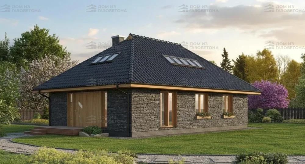 Проект Двухэтажный дом 15 на 9, 133 м2