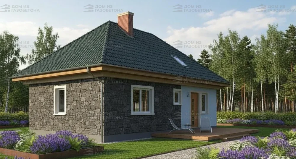 Проект Двухэтажный дом 9 на 12, 132 м2